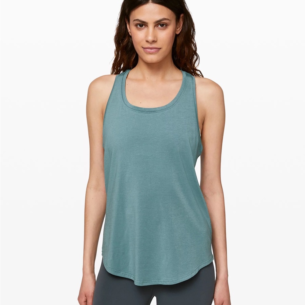 SIZE M/L Lululemon athletica Teal Tank Top